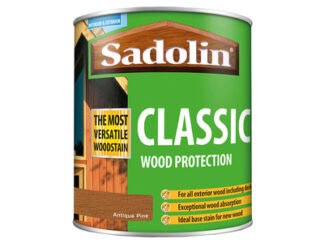 Sadolin Classic Wood Protection Antique Pine 1 litre (5721147660210) SAD5028457 *Restrictions - See Description*