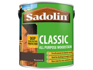 Sadolin Classic Wood Protection Rosewood 2.5 litre (5721147602524) SAD5028488 *Restrictions - See Description*