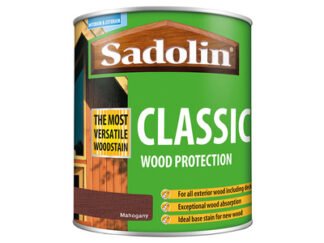 Sadolin Classic Wood Protection Mahogany 1 litre (5721140068853) SAD5028491 *Restrictions - See Description*