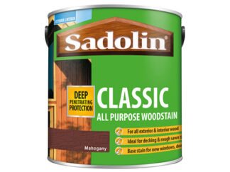 Sadolin Classic Wood Protection Mahogany 2.5 litre (5721140068860) SAD5028492 *Restrictions - See Description*