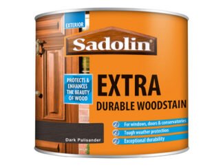 Sadolin Extra Durable Woodstain Dark Palisander 500ml (5721147610901) SAD5028546 *Restrictions - See Description*