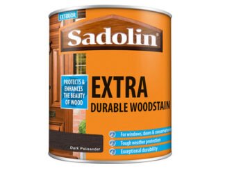 Sadolin Extra Durable Woodstain Dark Palisander 1 litre (5721147610918) SAD5028547 *Restrictions - See Description*