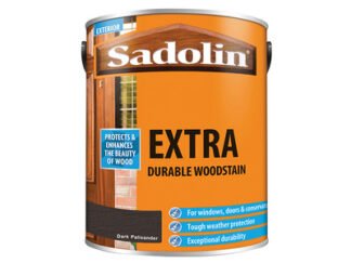 Sadolin Extra Durable Woodstain Dark Palisander 5 litre (5721143045196) SAD5028549 *Restrictions - See Description*