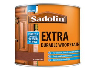 Sadolin Extra Durable Woodstain Rosewood 500ml (5721147612509) SAD5028558 *Restrictions - See Description*