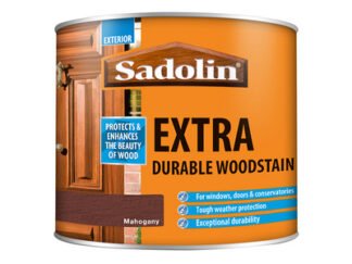 Sadolin Extra Durable Woodstain Mahogany 500ml (5721140067535) SAD5028565 *Restrictions - See Description*