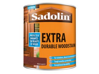 Sadolin Extra Durable Woodstain Mahogany 1 litre (5721140067542) SAD5028566 *Restrictions - See Description*