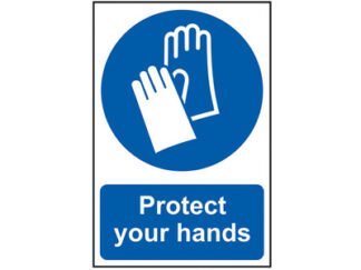 Scan Protect Your Hands - PVC 200 x 300mm (5015397223487) SCA0023