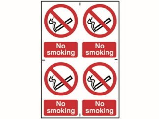 Scan No Smoking - PVC 200 x 300mm (5015397134417) SCA0552