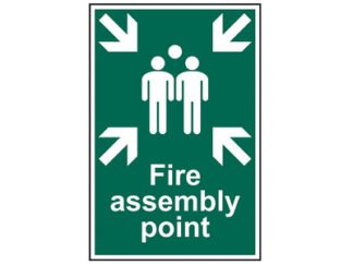 Scan Fire Assembly Point - PVC 200 x 300mm (5015397269485) SCA1541