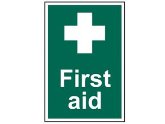 Scan First Aid - PVC 200 x 300mm (5015397136800) SCA1550
