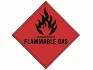 Scan Flammable Gas SAV - 100 x 100mm (5015397220165) SCA1852S