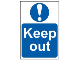Scan Keep Out - PVC 400 x 600mm (5015397140883) SCA4003