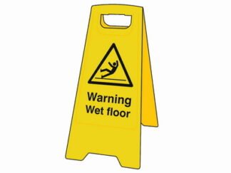 Scan Heavy-Duty A Board: Warning Wet Floor (5015397360465) SCA4702
