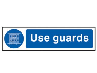 Scan Use Guards - PVC 200 x 50mm (5015397144034) SCA5003