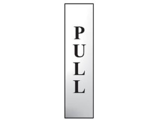 Scan Pull Vertical - Polished Chrome Effect 50 x 200mm (5015397201881) SCA6034C