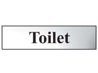 Scan Toilet - Polished Chrome Effect 200 x 50mm (5015397202055) SCA6051C