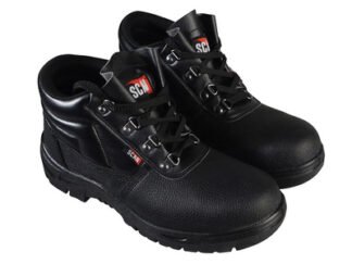 Scan 4 D-Ring Chukka Safety Boots Black UK 9 EUR 43 (5023969225081) SCAFWCHUK9