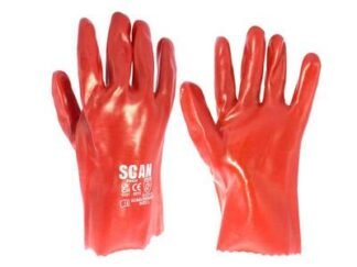 Scan PVC Gauntlets 27cm (11in) - L (Size 9) (5023969224312) SCAGLOGAUN11