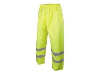 Scan Hi-Vis Yellow Motorway Trousers - XXL (48in) (5023969006062) SCAHVMTXXL