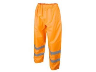Scan Hi-Vis Orange Motorway Trousers - XXL (48in) (5023969006109) SCAHVMTXXLO