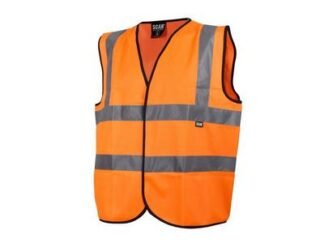 Scan Hi-Vis Orange Waistcoat - XL (48in) (5023969006475) SCAHVWXLO