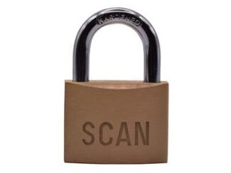 Scan Brass Padlock 50mm (5023969007823) SCAPLB50