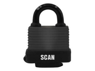 Scan Weatherproof Laminated Steel Padlock 50mm (5023969008301) SCAPLLAMWP50