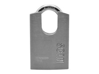 Scan Stainless Steel Shrouded Padlock 40mm (5023969008011) SCAPLS40