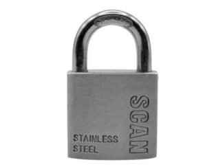 Scan Stainless Steel Padlock 32mm (5023969008233) SCAPLSS32