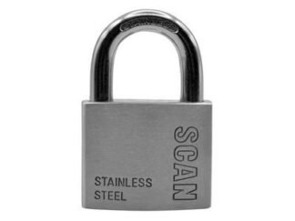Scan Stainless Steel Padlock 50mm (5023969008257) SCAPLSS50