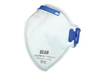 Scan Fold Flat Disposable Mask FFP2 Protection (Pack 20) (5023969289410) SCAPPEP2FFB