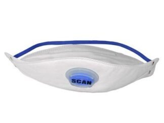 Scan Tri Fold Valved Disposable Mask FFP2 (Pack 3) (5023969013985) SCAPPEP2TFV
