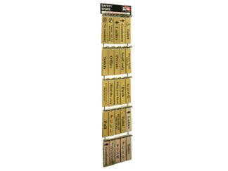 Scan Signs Display - 100 Signs (Metal) (5015397451545) SCASSDIS100M