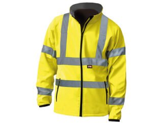 Scan Hi-Vis Yellow Softshell Jacket - XXL (52in) (5023969313184) SCAWWHVSJXXL