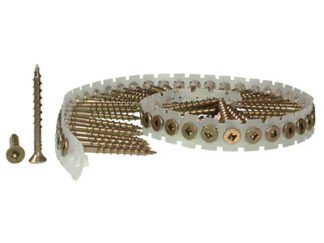 Senco DuraSpin® Collated Screws Flooring/Wood SQ2 4.2 x 55mm (Pack 1000) (0741474208690) SEN42W55MY