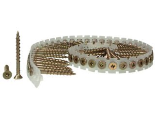 Senco DuraSpin® Collated Screws Flooring/Wood SQ2 4.5 x 75mm (Pack 1000) (0741474209529) SEN45F75MY