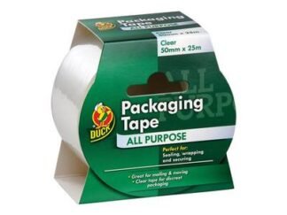 Shurtape Duck Tape® Packaging Tape 50mm x 25m Clear (0040074027077) SHU224499