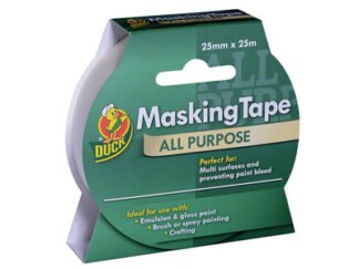 Shurtape Duck Tape® All-Purpose Masking Tape 25mm x 25m (0075353313329) SHU232147