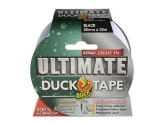 Shurtape Duck Tape® Ultimate 50mm x 25m Black (0075353346723) SHU232152