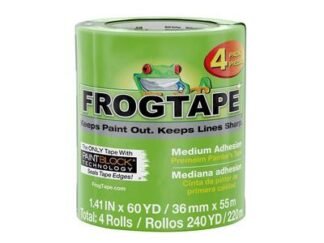 Shurtape FrogTape® Multi-Surface Masking Tape 36mm x 55m (4 Pack) (0075353120606) SHU240660