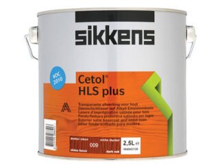 Sikkens Cetol HLS Plus Translucent Woodstain Dark Oak 2.5 litre (8711115288413) SIKCHLSPDO25