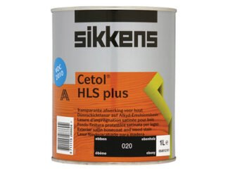 Sikkens Cetol HLS Plus Translucent Woodstain Ebony 1 litre (8711115288604) SIKCHLSPE1L