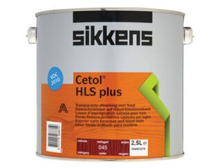 Sikkens Cetol HLS Plus Translucent Woodstain Mahogany 2.5 litre (8711115288819) SIKCHLSPM25