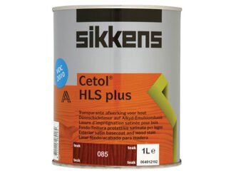 Sikkens Cetol HLS Plus Translucent Woodstain Teak 1 litre (8711115289182) SIKCHLSPT1L