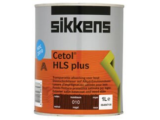 Sikkens Cetol HLS Plus Translucent Woodstain Walnut 1 litre (8711115288468) SIKCHLSPW1L