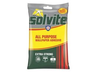 Solvite All Purpose Wallpaper Paste Sachet 5 Roll (5010305101000) SLV1591219