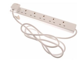 Smj Extension Lead 240V 6-Way 13A 2m (5060038160157) SMJB6W2MP
