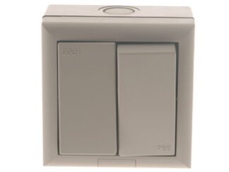 Smj IP66 2-Way Switch 1-Gang (5060038166333) SMJE62G2B