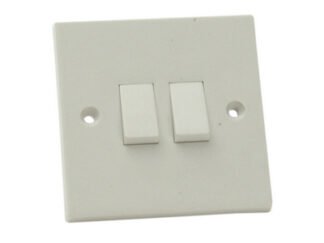 Smj Light Switch 2-Gang 2-Way Trade Pack (5060038169235) SMJPPLS2G2W
