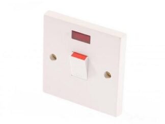 Smj Traditional Profile Switch 1-Gang, Neon 20 Amp Double Pole (5060038169532) SMJPPSW20DPN